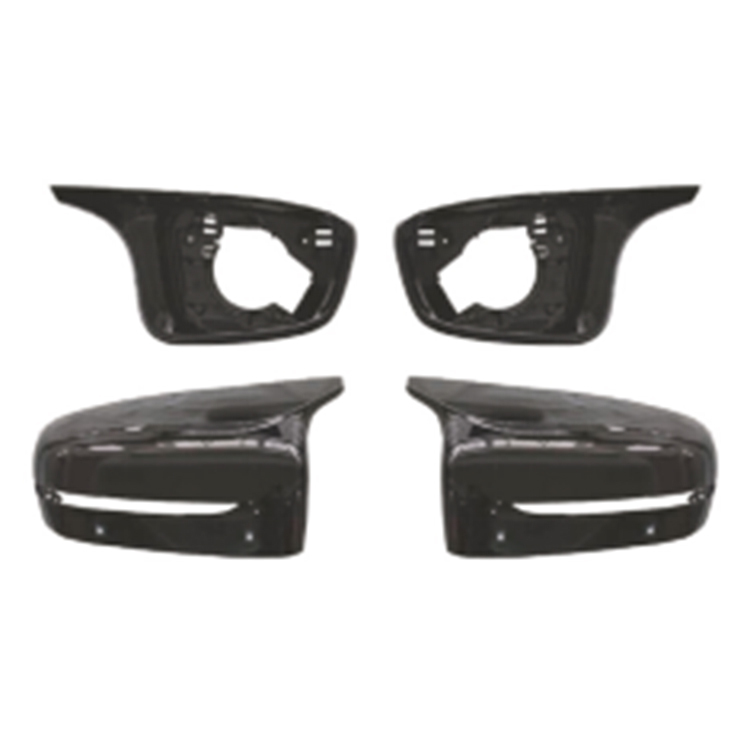 Auto Spare Parts Car Front Bumper Mirror Cover for BMW 5Series G30 G38 Modified to M5 2018-2023 A.Gloss black/B.Carbon Look