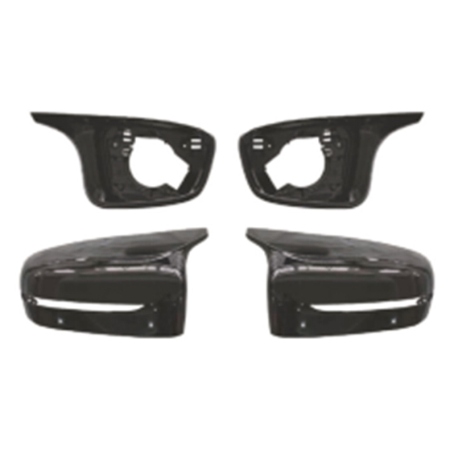 Auto Spare Parts Car Front Bumper Mirror Cover for BMW 5Series G30 G38 Modified to M5 2018-2023 A.Gloss black/B.Carbon Look