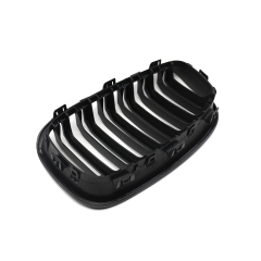 Wholesale Car Accessories Dual Slat Matte Black Car Front Bumper Mesh Grille for BMW 1 Series F20 2012-2014,www.hongyangcorp.com,Wholesale Car Accessories Dual Slat Matte Black Car Front Bumper Mesh Grille for BMW 1 Series F20 2012-2014