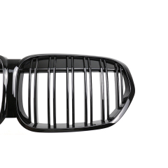Spare Parts Auto Front Bumper Grille for BMW X1 Series F48 2015-IN Double Slat Gloss Black,www.hongyangcorp.com,Spare Parts Auto Front Bumper Grille for BMW X1 Series F48 2015-IN Double Slat Gloss Black