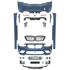 Car Auto Spare Parts Front Bumper Assy Grille Rear Diffuser Bodykit for BMW 2 Series F22 Modified to M2CS 2014-2019