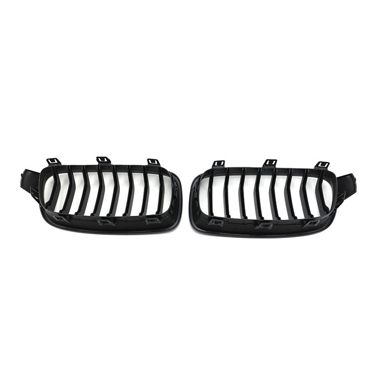 Auto Parts Matte Black Single Slat Inserts Front Bumper Mesh Grille Car Front Grille Fit for BMW Series 3 F30 2012,www.hongyangcorp.com,Auto Parts Matte Black Single Slat Inserts Front Bumper Mesh Grille Car Front Grille Fit for BMW Series 3 F30 2012