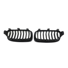 Auto Parts Matte Black Single Slat Inserts Front Bumper Mesh Grille Car Front Grille Fit for BMW Series 3 F30 2012,www.hongyangcorp.com,Auto Parts Matte Black Single Slat Inserts Front Bumper Mesh Grille Car Front Grille Fit for BMW Series 3 F30 2012