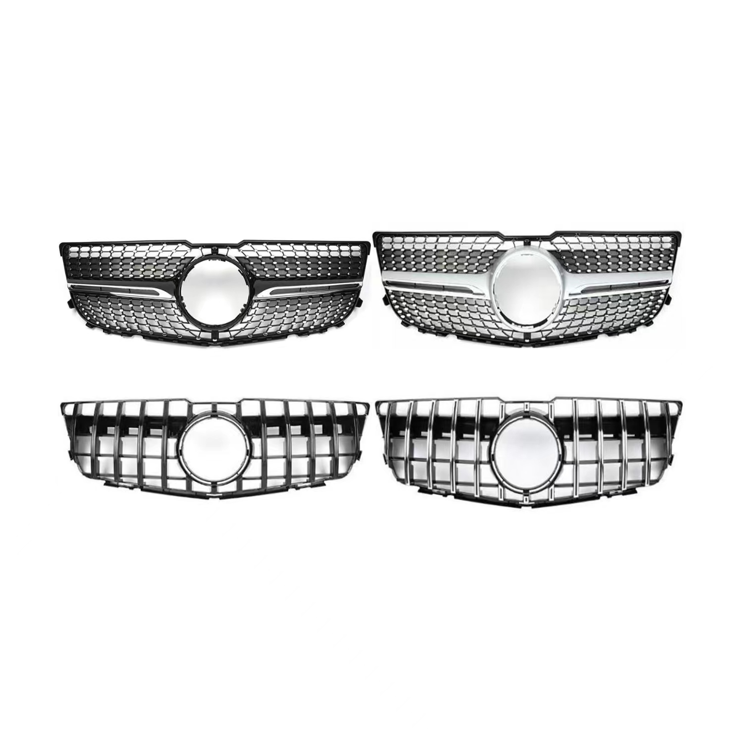 Car Exterior Accessories Bumper Grille Original/GTR/Diamond for Mercedes Benz Class GLK X204 GLE W166 W167,www.hongyangcorp.com,Car Exterior Accessories Bumper Grille Original/GTR/Diamond for Mercedes Benz Class GLK X204 GLE W166 W167