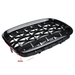China Car Accessories Car Grilles for BMW X5/X6 Series E70/E71 2007-2013 Diamond Black/Chrome Frame With Black/Chrome Point,www.hongyangcorp.com,China Car Accessories Car Grilles for BMW X5/X6 Series E70/E71 2007-2013 Diamond Black/Chrome Frame With Black/Chrome Point