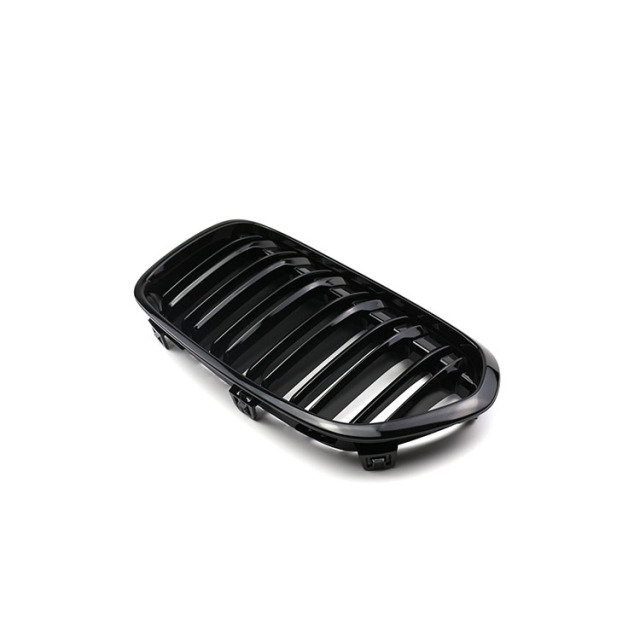 Black Single Double Slat Car Front Bumper Grille Fit for BMW 1 Series F52 2016-2020 2020  Front Grille
