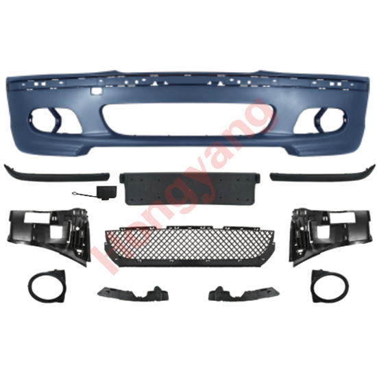 Auto Spare Parts Car Bodykit Front Bumper Grille Front Bumper for BMW 3 Series E46 Upgrade to M-Tech1999-2004,www.hongyangcorp.com,Auto Spare Parts Car Bodykit Front Bumper Grille Front Bumper for BMW 3 Series E46 Upgrade to M-Tech1999-2004