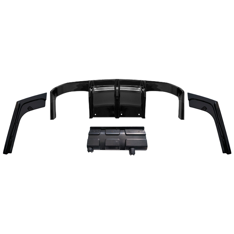 Car Bumper Rear Diffuser for BMW 4 Series F32 F33 F36 Upgrade to M4 2014-2019 Universal for F30-M3 A.Gloss Black/B.Carbon Look,www.hongyangcorp.com,Car Bumper Rear Diffuser for BMW 4 Series F32 F33 F36 Upgrade to M4 2014-2019 Universal for F30-M3 A.Gloss Black/B.Carbon Look