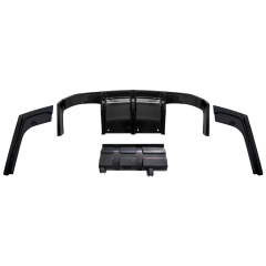 Car Bumper Rear Diffuser for BMW 4 Series F32 F33 F36 Upgrade to M4 2014-2019 Universal for F30-M3 A.Gloss Black/B.Carbon Look,www.hongyangcorp.com,Car Bumper Rear Diffuser for BMW 4 Series F32 F33 F36 Upgrade to M4 2014-2019 Universal for F30-M3 A.Gloss Black/B.Carbon Look