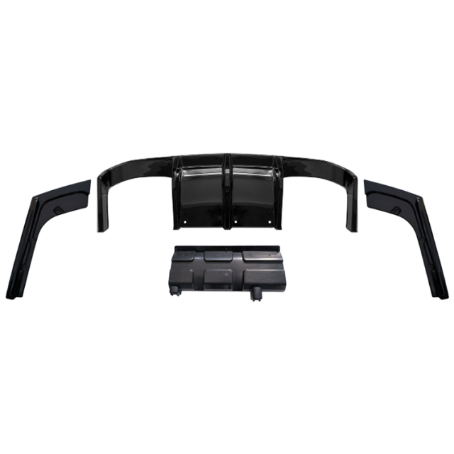 Car Bumper Rear Diffuser for BMW 4 Series F32 F33 F36 Upgrade to M4 2014-2019 Universal for F30-M3 A.Gloss Black/B.Carbon Look,www.hongyangcorp.com,Car Bumper Rear Diffuser for BMW 4 Series F32 F33 F36 Upgrade to M4 2014-2019 Universal for F30-M3 A.Gloss Black/B.Carbon Look