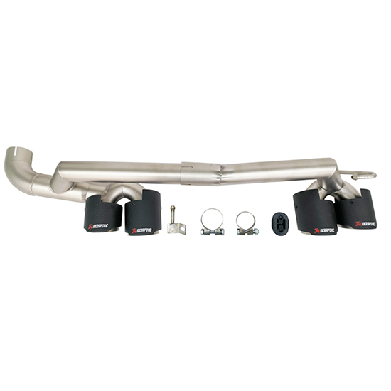 Car Modified Body Kit Rear Bumper Exhaust Pipe for BMW 3Series E90 Modified to M3 2005-2012 Carbon Fiber Single Interface
