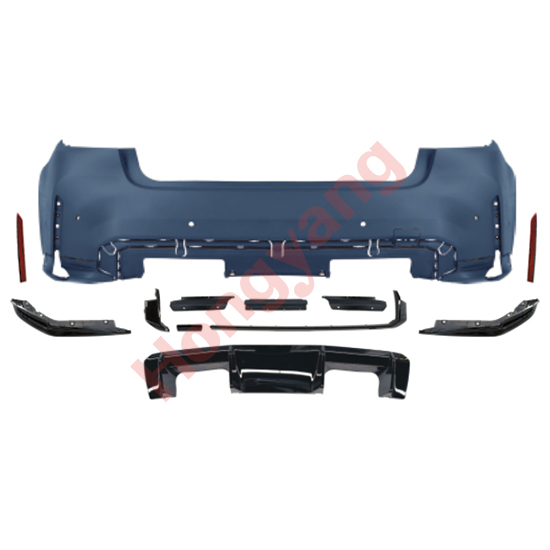Auto Spare Parts Car Rear Bumper for BMW 3 Series G20 G28 Modified Upgrade to M3 1:1 2019-2024 Bodykit