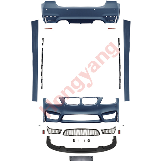 Car Body Kit Rear Bumper Car Front Bumper for BMW 3Series E90 Modified to M4 2009-2012 All Mesh Style,www.hongyangcorp.com,Car Body Kit Rear Bumper Car Front Bumper for BMW 3Series E90 Modified to M4 2009-2012 All Mesh Style