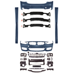 Auto Spare Parts Car Front Bumper Assy Grille Rear Diffuser Bodykit for BMW 4 Series F32 F33 F36 Modified to M-Tech 2014-2019