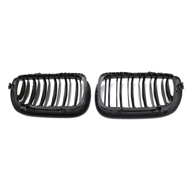 Auto Parts Matte Black Single Slat OEM Repair Front Bumper Mesh Grille Car Front Grille Fit for BMW 3Series E46 2002-2004,www.hongyangcorp.com,Auto Parts Matte Black Single Slat OEM Repair Front Bumper Mesh Grille Car Front Grille Fit for BMW 3Series E46 2002-2004