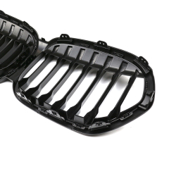 Auto Grille for BMW X1 Series F48/F49 2016-2019 Single/Double Slat Gloss/Matte Black