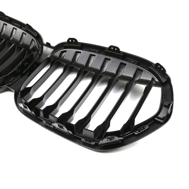 Auto Grille for BMW X1 Series F48/F49 2016-2019 Single/Double Slat Gloss/Matte Black