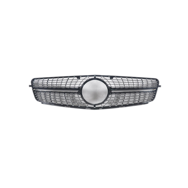 Auto Bumper Car Exterior Accessories Diamond GTR Black/Silver Front Grille for Mercedes Benz Class C W204 2007-2014,www.hongyangcorp.com,Auto Bumper Car Exterior Accessories Diamond GTR Black/Silver Front Grille for Mercedes Benz Class C W204 2007-2014