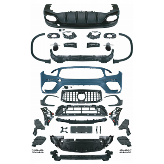 Auto Parts Car Front Bumper Grille Rear Bumper Body Kits for Mercedes Benz Class GLB W247 Upgrade to AMG35 2020-2023,www.hongyangcorp.com,Auto Parts Car Front Bumper Grille Rear Bumper Body Kits for Mercedes Benz Class GLB W247 Upgrade to AMG35 2020-2023