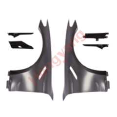 Auto Spare Parts Car Front Bumper Assy Spoiler Bodykit for BMW 5Series G30 G38 Modified to M5 2018-2023