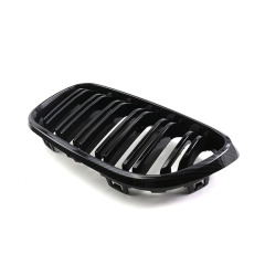 Gloss Black Single Slat Repair Front Bumper Mesh Radiator Guard Grille Car Front Grille Fit for BMW Series 2 F22 F23 2014,www.hongyangcorp.com,Gloss Black Single Slat Repair Front Bumper Mesh Radiator Guard Grille Car Front Grille Fit for BMW Series 2 F22 F23 2014