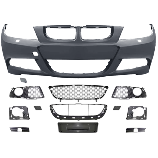 Modified M Sport Bodykit M-Tech Front Bumper Rear Bumper Body Kit for BMW 3 Series E90 LCI 350i 2005 2006 2008 2009 2010 2011,www.hongyangcorp.com,Modified M Sport Bodykit M-Tech Front Bumper Rear Bumper Body Kit for BMW 3 Series E90 LCI 350i 2005 2006 2008 2009 2010 2011