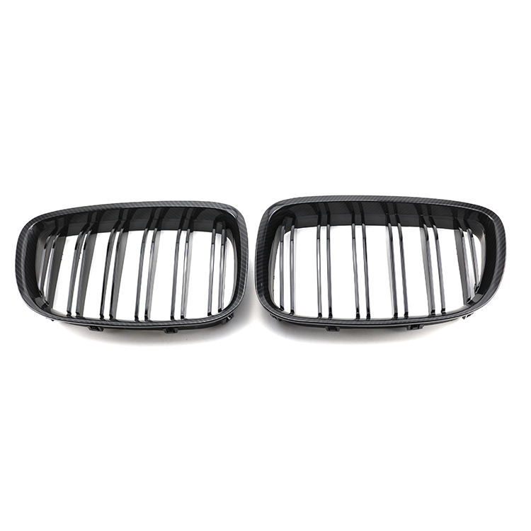 Car Exterior Accessories Car Bumper Grille Double Slat Gloss/Matte Black Carbon Look for BMW 5 Series F07 GT Grille Cover,www.hongyangcorp.com,Car Exterior Accessories Car Bumper Grille Double Slat Gloss/Matte Black Carbon Look for BMW 5 Series F07 GT Grille Cover