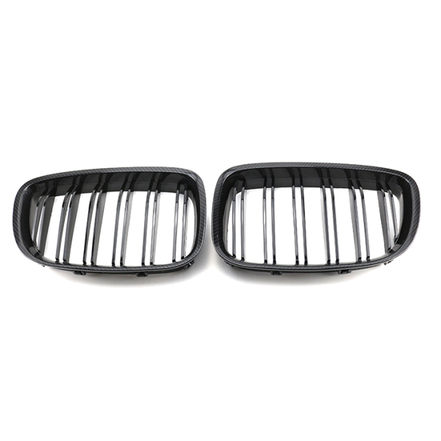 Car Exterior Accessories Car Bumper Grille Double Slat Gloss/Matte Black Carbon Look for BMW 5 Series F07 GT Grille Cover,www.hongyangcorp.com,Car Exterior Accessories Car Bumper Grille Double Slat Gloss/Matte Black Carbon Look for BMW 5 Series F07 GT Grille Cover
