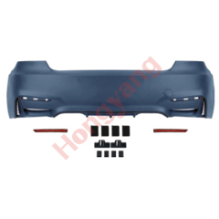 Car Modified Body Kit Rear Diffuser Front Lip for BMW 3Series E92 Modified to M3 2010-2013 With Fog Lamp Hole
