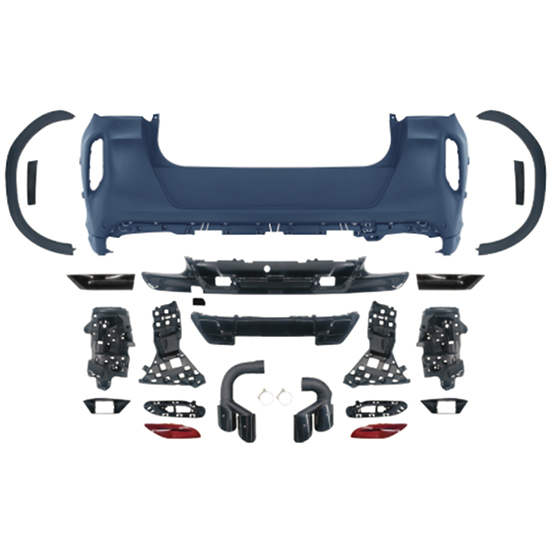 Auto Spare Parts Car Bodykit Rear Bumper Assy for BMW X6 Series G06 Modified to X6M 2020-2022,www.hongyangcorp.com,Auto Spare Parts Car Bodykit Rear Bumper Assy for BMW X6 Series G06 Modified to X6M 2020-2022