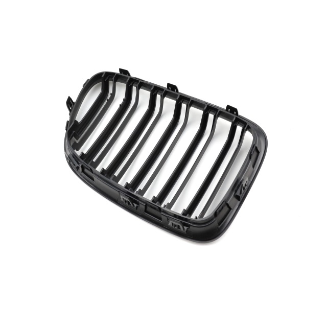 Car Body Parts Factory Directly Auto Front Bumper Grille for BMW X1 E84 2009-2016 Double Slat Matte Black