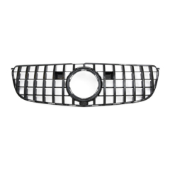 Automotive Body Kit Car GTR Silver Mesh Front Bumper Grille for Mercedes Benz  CLS Class X166  2016-2019,www.hongyangcorp.com,Automotive Body Kit Car GTR Silver Mesh Front Bumper Grille for Mercedes Benz  CLS Class X166  2016-2019