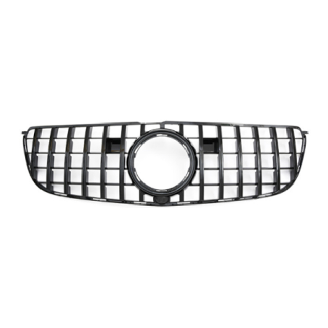 Automotive Body Kit Car GTR Silver Mesh Front Bumper Grille for Mercedes Benz  CLS Class X166  2016-2019,www.hongyangcorp.com,Automotive Body Kit Car GTR Silver Mesh Front Bumper Grille for Mercedes Benz  CLS Class X166  2016-2019