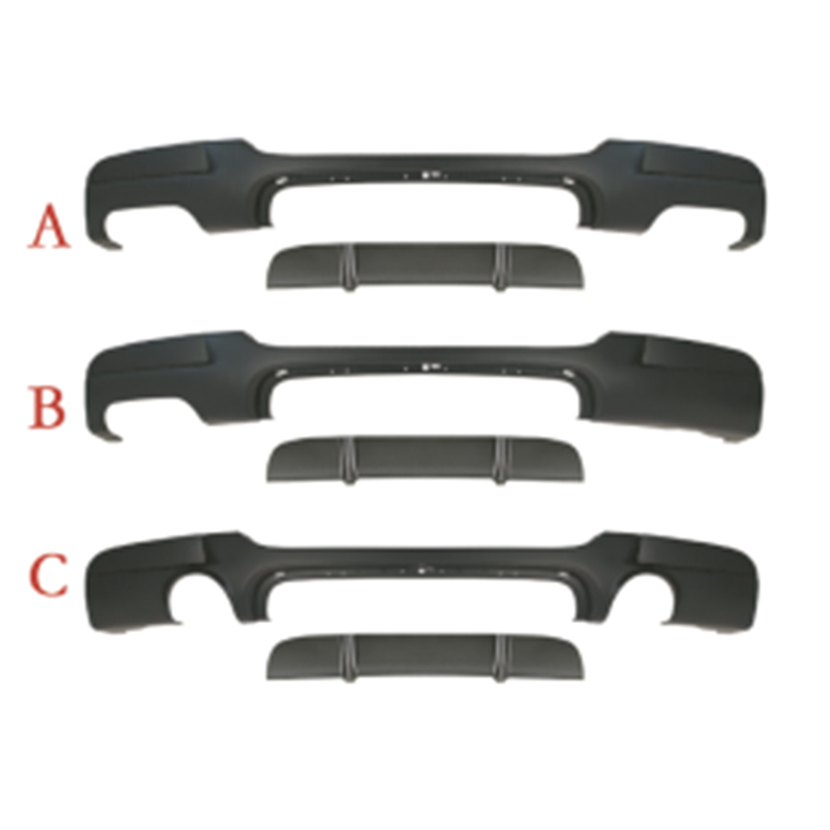 Car Body Kit Rear Bumper Rear Diffuser for BMW 3Series E90 Modified to M-Tech 2005-2012