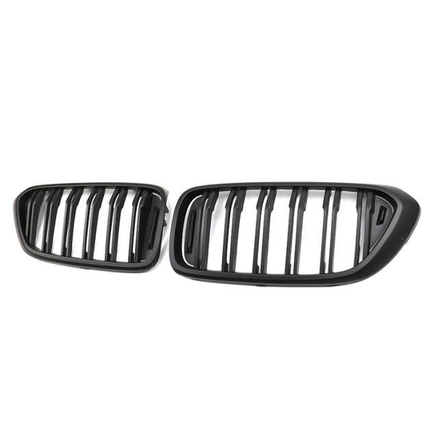 Car Parts Wholesale Car Exterior Accessories Double Slat Carbon Look Car Front Grille for BMW 6 Series G32 GT