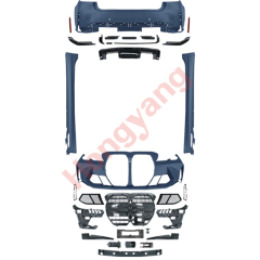 Auto Spare Parts Car Bodykit Front Bumper Grille for BMW 3Series G20 G28 Modified to M3 1:1 2019-2024 No Need Changed Lamp Style