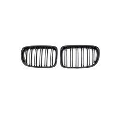 Double Slat Gloss Black