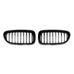 Auto Spare Parts Car Front Bumper Grille Bodykit for BMW 5Series F10 F18  Modified to M-Tech 2011-2017 Single Slat Gloss Black