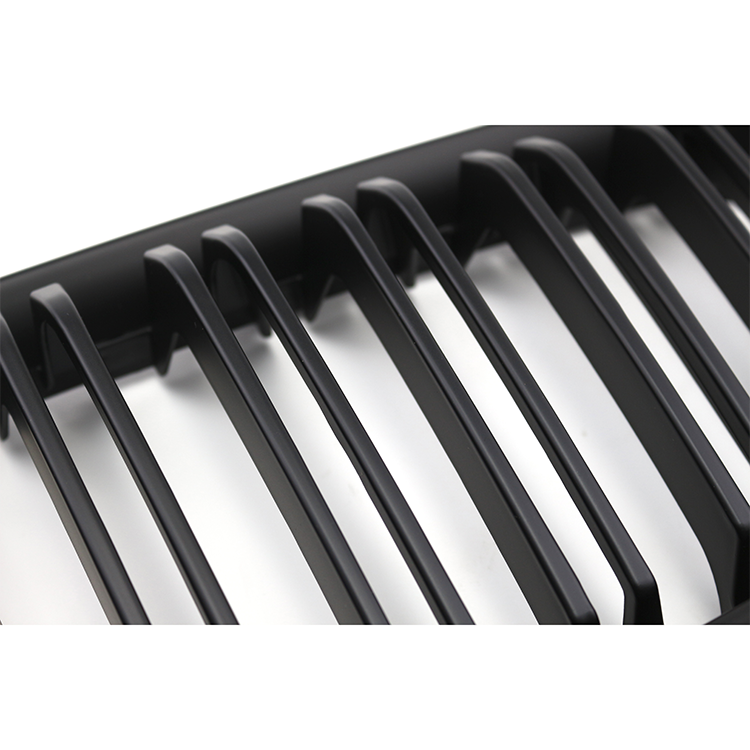 Wholesale Car Accessories Dual Slat Matte Black Car Front Bumper Mesh Grille for BMW 1 Series F20 2012-2014,www.hongyangcorp.com,Wholesale Car Accessories Dual Slat Matte Black Car Front Bumper Mesh Grille for BMW 1 Series F20 2012-2014