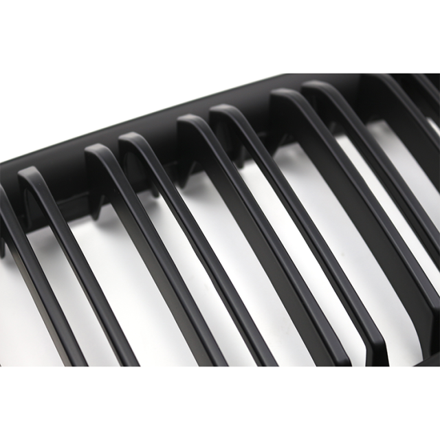 Wholesale Car Accessories Dual Slat Matte Black Car Front Bumper Mesh Grille for BMW 1 Series F20 2012-2014,www.hongyangcorp.com,Wholesale Car Accessories Dual Slat Matte Black Car Front Bumper Mesh Grille for BMW 1 Series F20 2012-2014