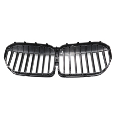 Auto Parts and Accessories Car Bumper Grille for BMW 7 Series  G11 G12 2019-IN Single Slat Matte/Chrome Black