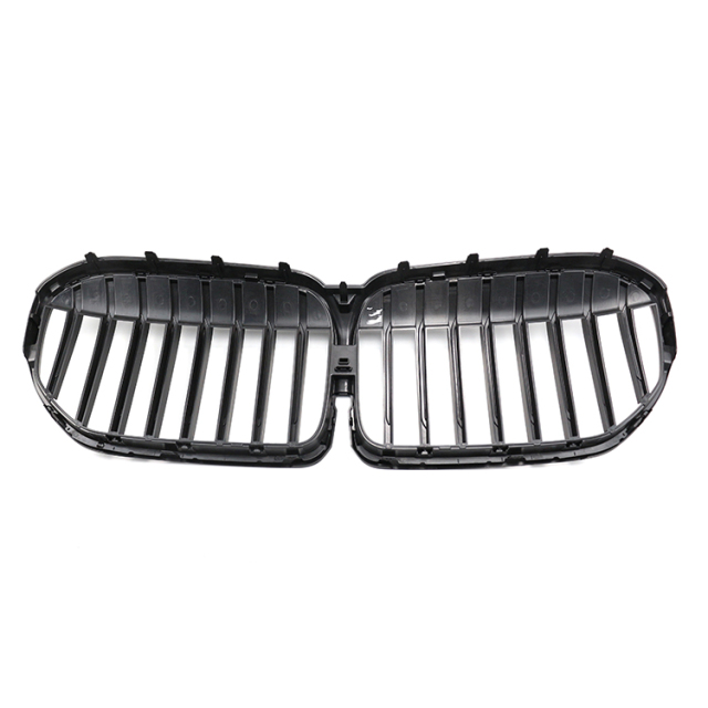 Auto Parts and Accessories Car Bumper Grille for BMW 7 Series  G11 G12 2019-IN Single Slat Matte/Chrome Black