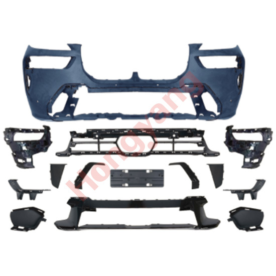 Car Auto Spare Parts Front Bumper Assy Grille Front Lip Bodykit for BMW X7 Series G07 Modified to M-Tech 2023+,www.hongyangcorp.com,Car Auto Spare Parts Front Bumper Assy Grille Front Lip Bodykit for BMW X7 Series G07 Modified to M-Tech 2023+