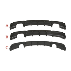 Car BodyKit Rear Bumper Rear Diffuser for BMW 3Series F30 F35 2013-2018 Modified to M-Tech 2013-2018