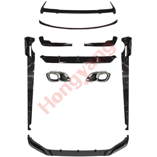 Car Auto Spare Parts Front Bumper Assy Grille Bodykit for BMW X7 Series G07 2019-2022 Modified to X7 M-Performance 2023+,www.hongyangcorp.com,Car Auto Spare Parts Front Bumper Assy Grille Bodykit for BMW X7 Series G07 2019-2022 Modified to X7 M-Performance 2023+