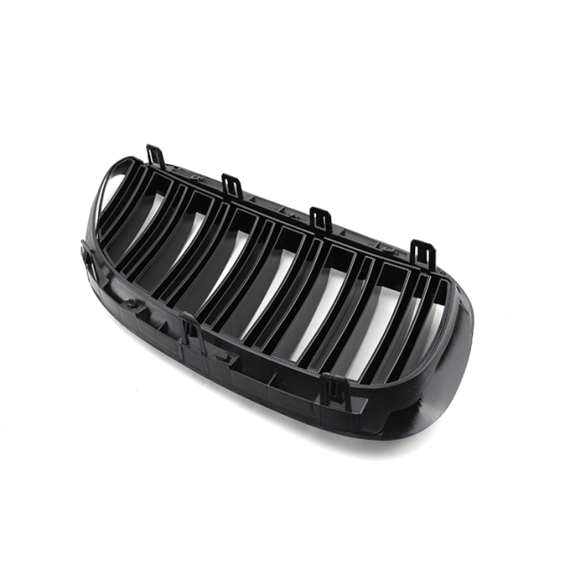 Hot Sale Gloss Black Painted Dual Slat Front Bumper Mesh Grille Car Front Grille for BMW Series 6 E63 2006-2010
