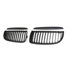 Hot Sale Modified Matte Black Painted Single Slat Front Bumper Mesh Grille Car Grille Fit for BMW 3Series E90 2005-2007,www.hongyangcorp.com,Hot Sale Modified Matte Black Painted Single Slat Front Bumper Mesh Grille Car Grille Fit for BMW 3Series E90 2005-2007