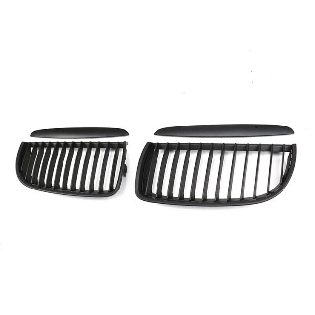 Hot Sale Modified Matte Black Painted Single Slat Front Bumper Mesh Grille Car Grille Fit for BMW 3Series E90 2005-2007,www.hongyangcorp.com,Hot Sale Modified Matte Black Painted Single Slat Front Bumper Mesh Grille Car Grille Fit for BMW 3Series E90 2005-2007