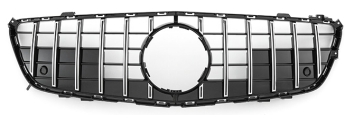 Vehicle Spare Accessories Car Front Grille for Benz SL R231 2013-2016 GTR Black Silver,www.hongyangcorp.com,Vehicle Spare Accessories Car Front Grille for Benz SL R231 2013-2016 GTR Black Silver