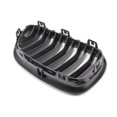 Car Auto Part Matte Black Dual Slat Front Bumper Mesh Grille Car Front Grille Fit for BMW Series 2 F22 F23 2014,www.hongyangcorp.com,Car Auto Part Matte Black Dual Slat Front Bumper Mesh Grille Car Front Grille Fit for BMW Series 2 F22 F23 2014